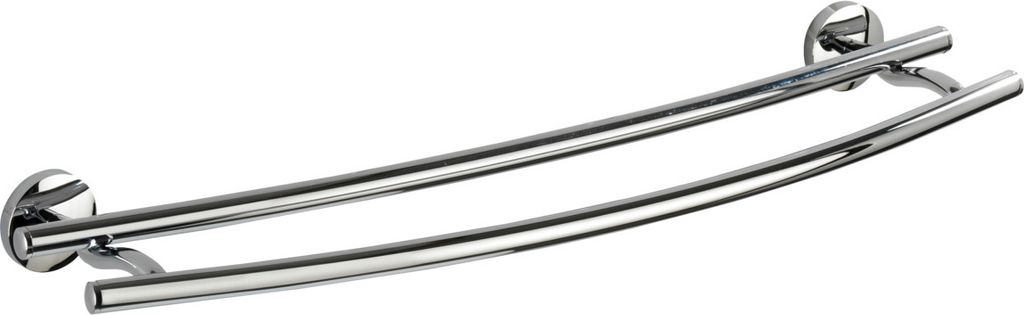 WENKO Handtuch Stangen DUO CUBA Halter Badezimmer Badetuch Aufhängen Dusche WC