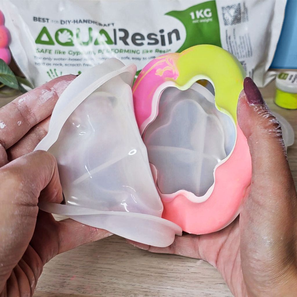 AQUA RESIN - Weißes Mineralharz, Porzellan-Effekt, Produktbild 7