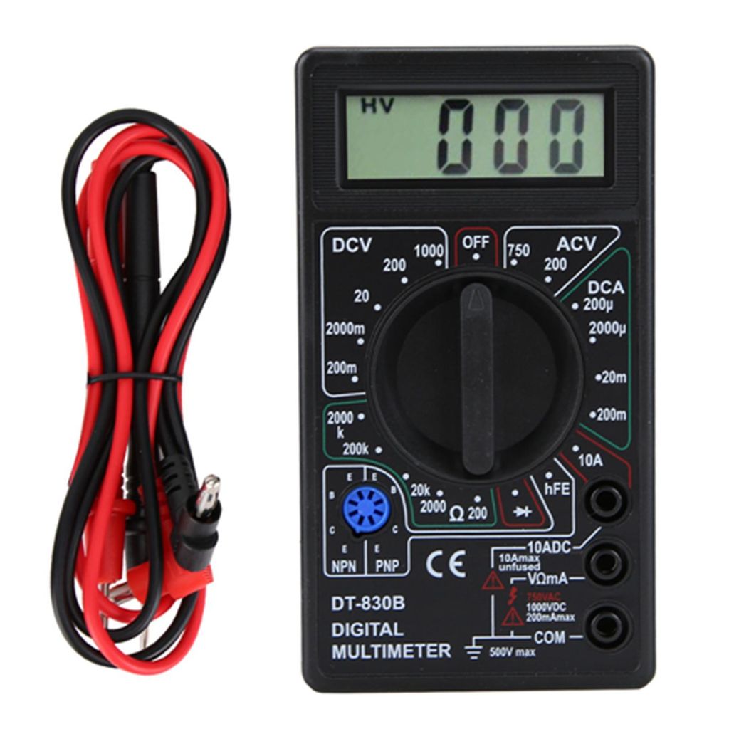 Multifunkčný prenosný digitálny multimeter s LCD displejom Obrázok produktu 