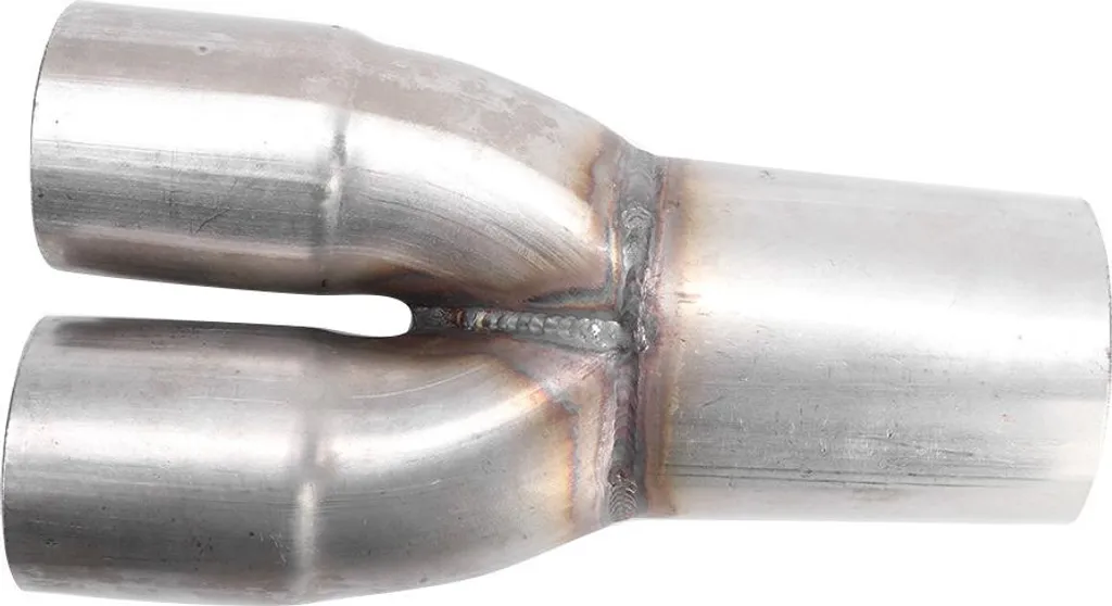 Collecteur d'échappement inox pour montage ligne sur mesure 2,5 pouces