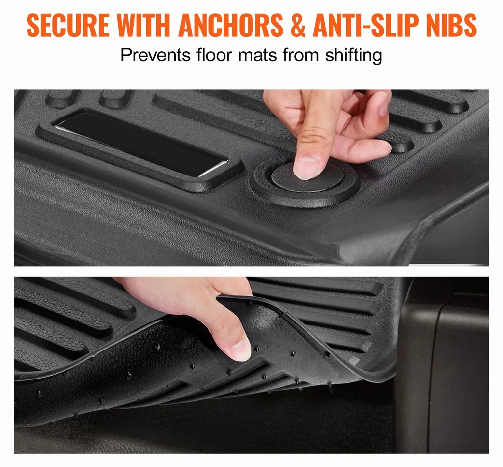 Tapis de sol voiture Ford 2017-2022 - Protection toutes saisons en TPE - 5