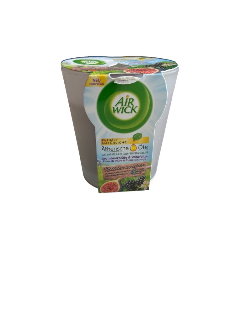 Air Wick Wohlfühl-Duftkerze Brombeere & Cranberry, Rund, Produktbild 