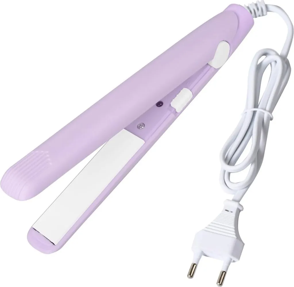 Piastra 2 in 1 Mini per Capelli - Ferro da Stiro Portatile in Ceramica