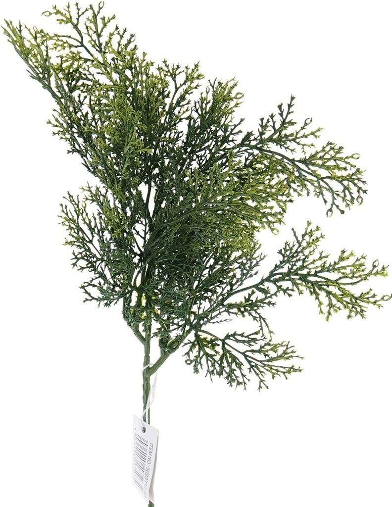 GASPER Zypressenzweig Grün 42 cm - Kunstpflanzen