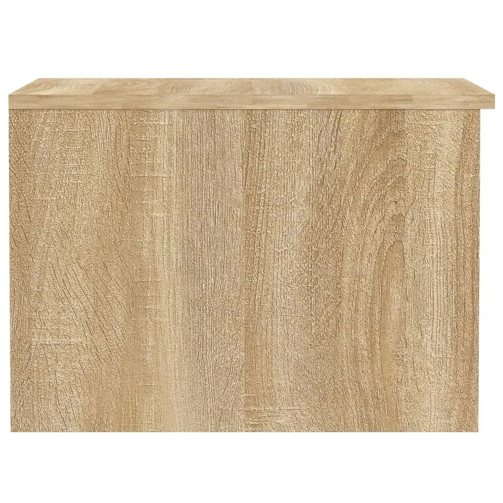 Tavolino Maison Exclusive Rovere Sonoma 50x50x36 cm - Arredo Moderno - 7