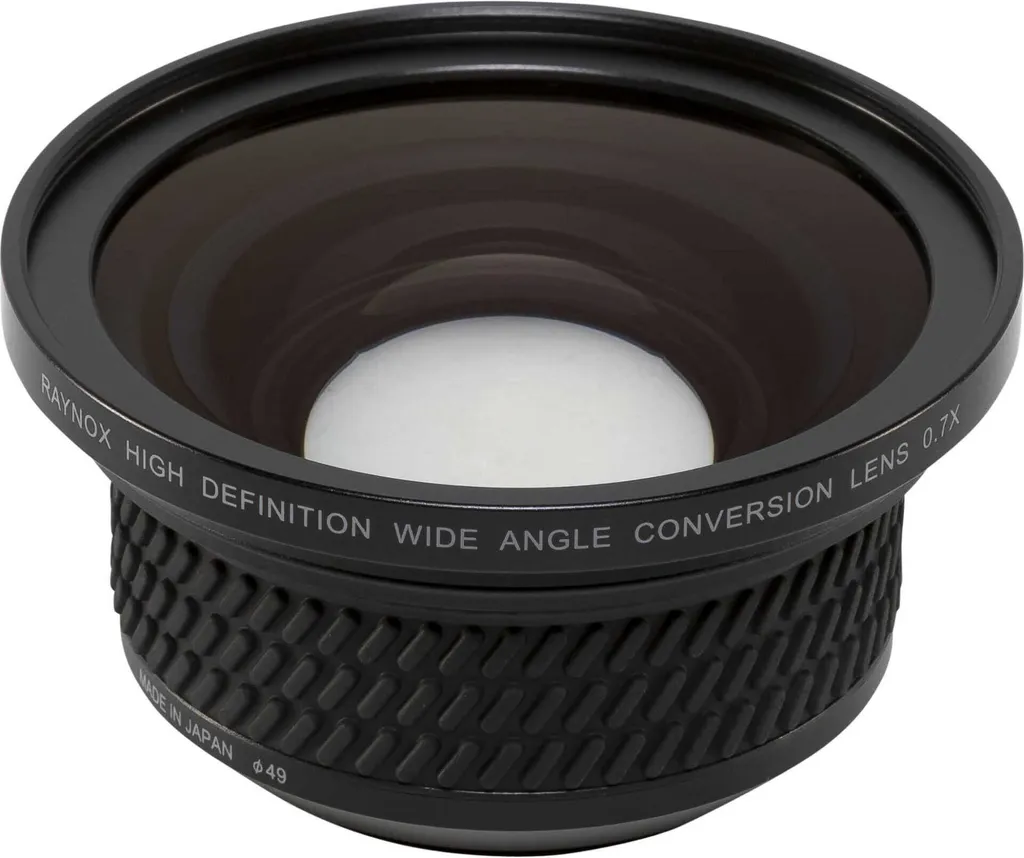 Raynox HD 7049 PRO 0,7x 49mm : Évitez les Distorsions en Grand Angle HD