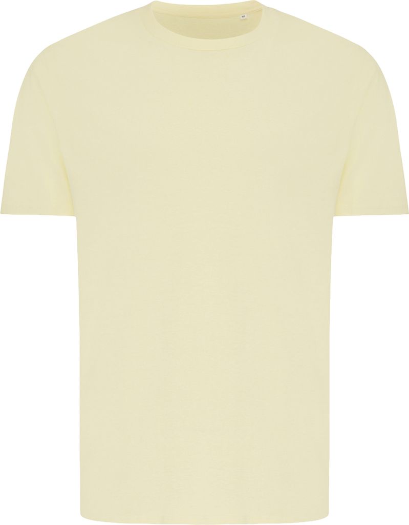Iqoniq - "Brett" T-Shirt für Herren/Damen Uni XD522 (M) (Gelbe Creme)