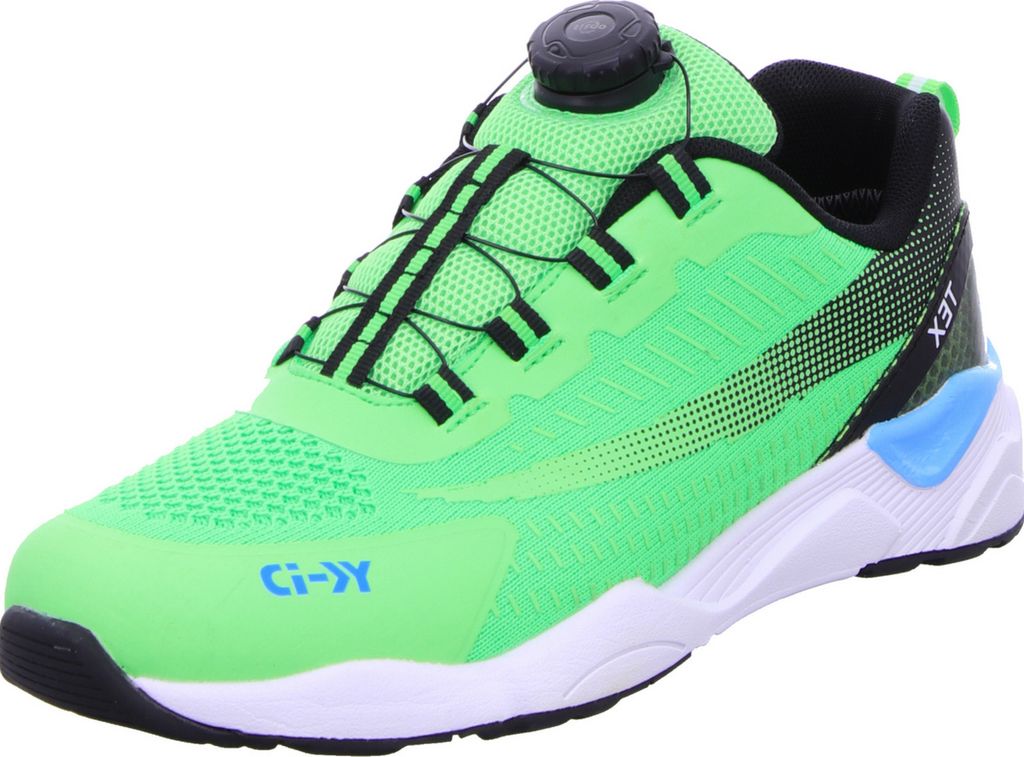 Lurchi Sportliche Schnürschuhe LEURON-TEX YK-ID Jungen 31353035323133 Grün 37 EU
