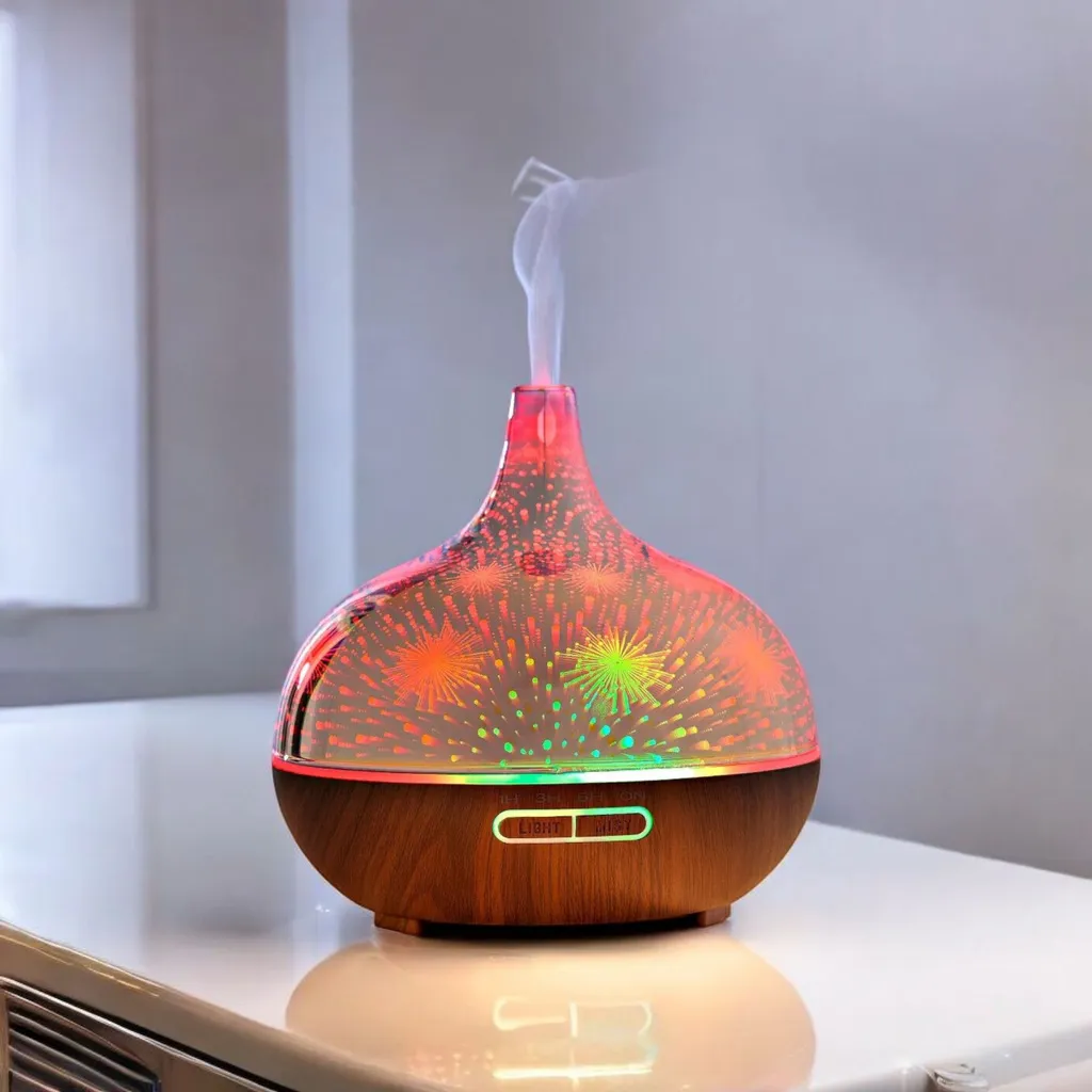 Diffuseur d'arôme lumineux LED Emotion avec changement de couleur - 3