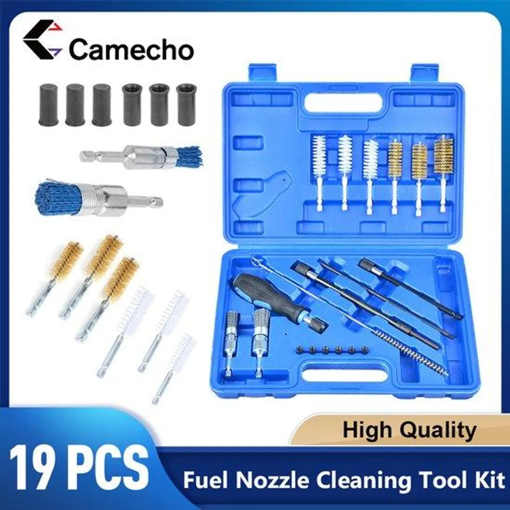 Kit d'outils universel de 19 pièces pour nettoyer les sièges à brosses