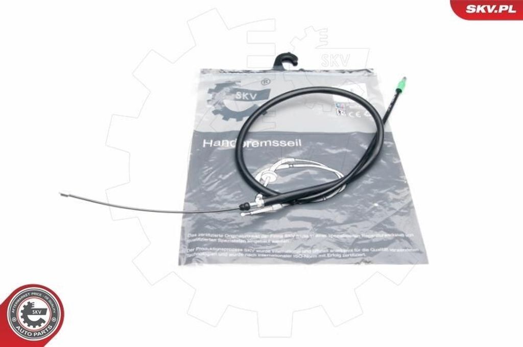 ESEN SKV Handbremsseil Seilzug Feststellbremse für RENAULT Scénic I (JA0/1, FA0) Hinten Rechts 25SKV374