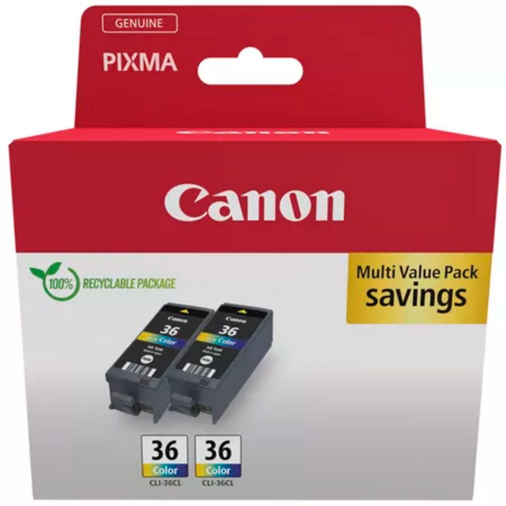 Canon CLI-36 CL Twin Pack Produktbild 