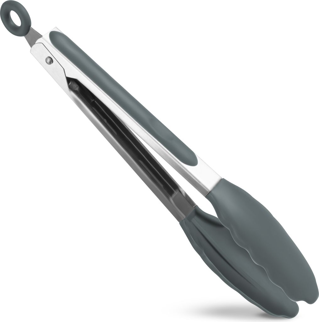 Camolo Grillzange Salatzange mit Antihaft-Enden Silikon 23 cm
