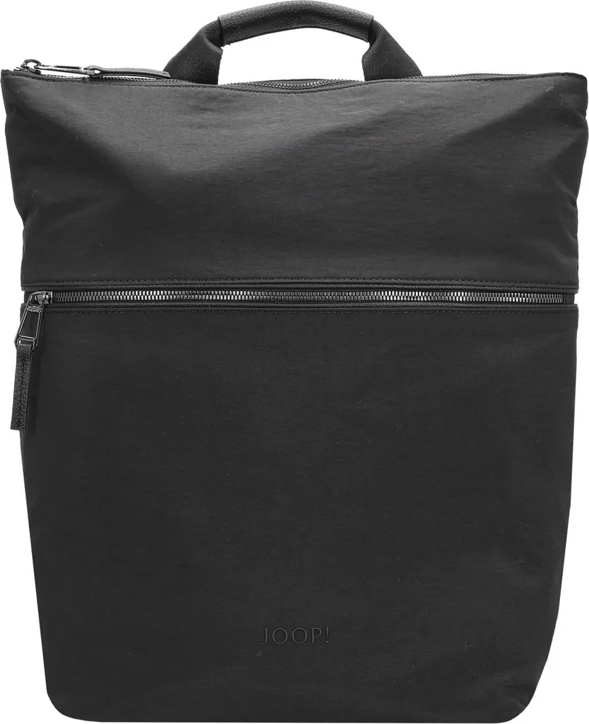 Sac à dos M 40 cm noir Narni Falk - Matière résistante et dos rembourré
