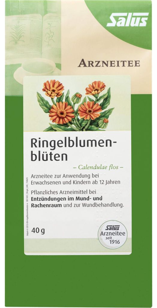 Ringelblumenblüten Arzneitee Calend.flos  Salus, 40 g TEE Produktbild 