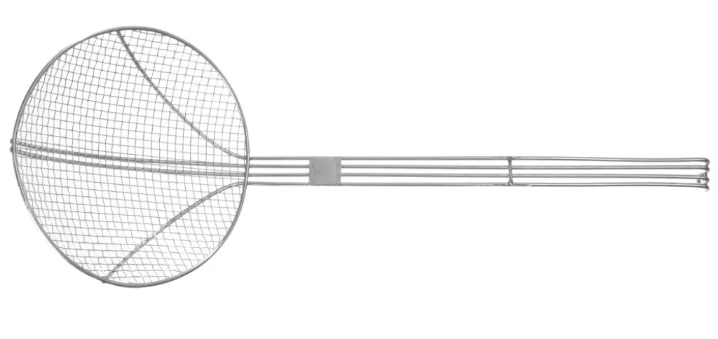 Écumoire friture HENDI anti projection huile brûlante manche 51 cm