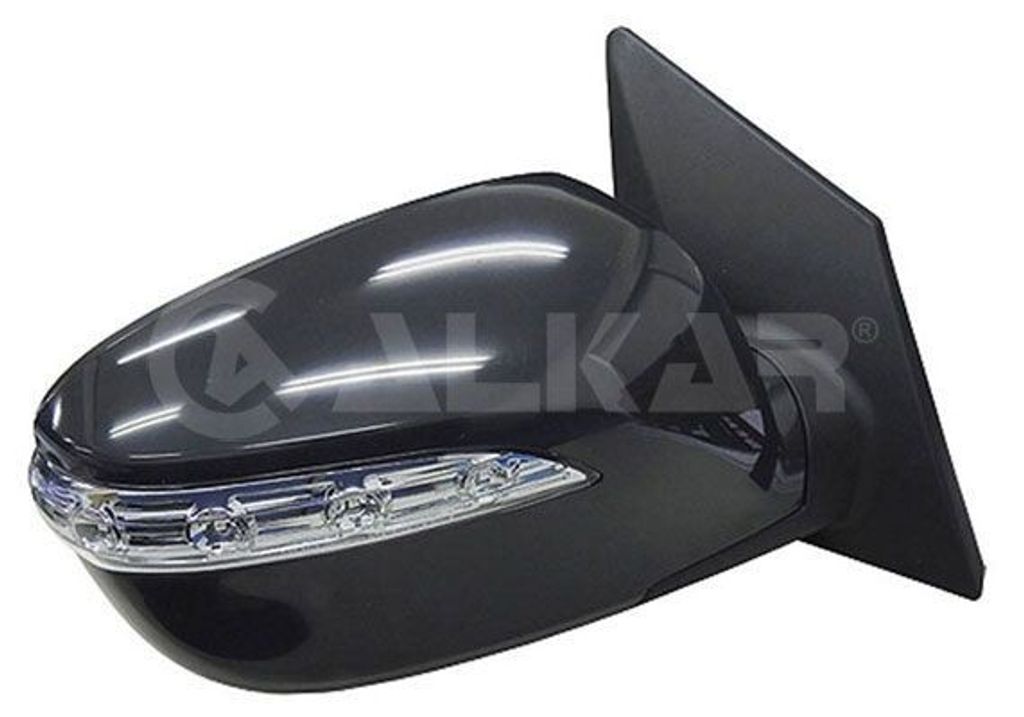 ALKAR 9050584 Außenspiegel Seitenspiegel Rechts für HYUNDAI ix35 (LM, EL, ELH) Beheizt Konvex Grundiert Elektrisch