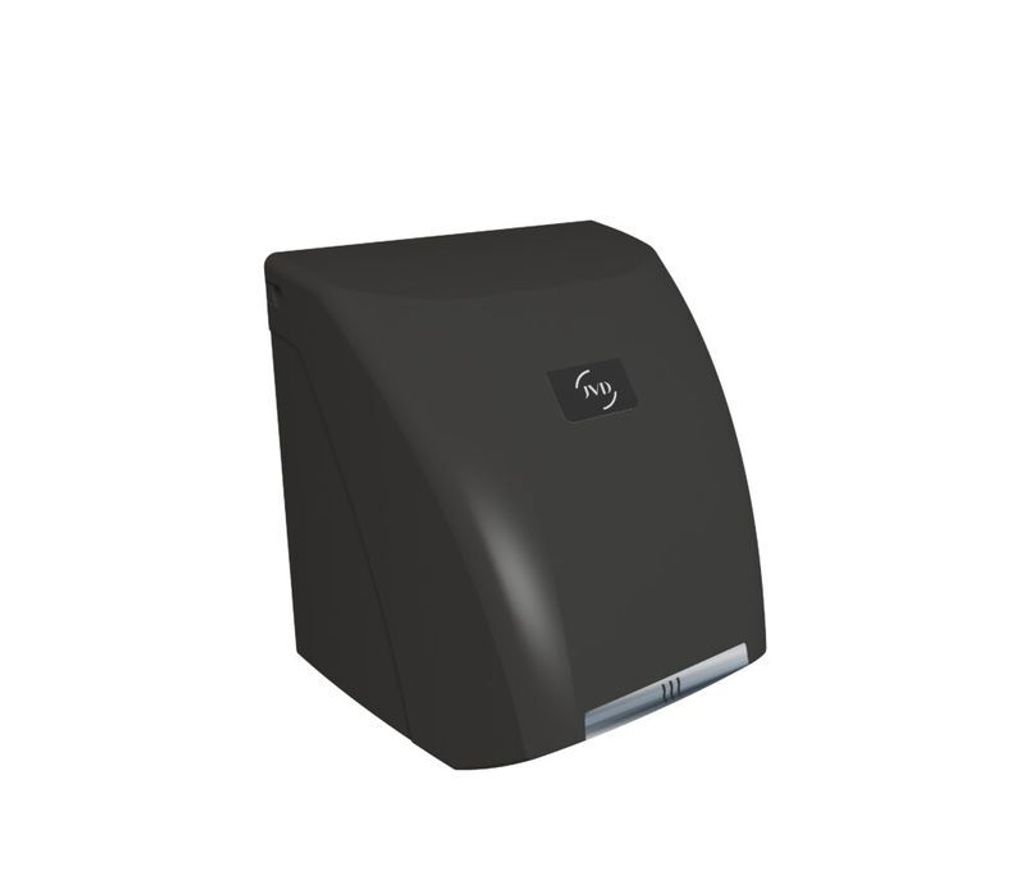 Elektrischer Warmluft automatischer Händetrockner 2000W in 6 Farben ZEPHYR JVD , Farbe:Schwarz