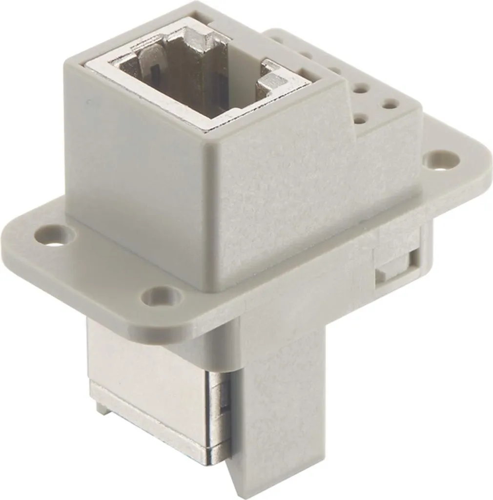 Insert RJ45 femelle serti 5A 50V HARTING Han Q-Data blindé
