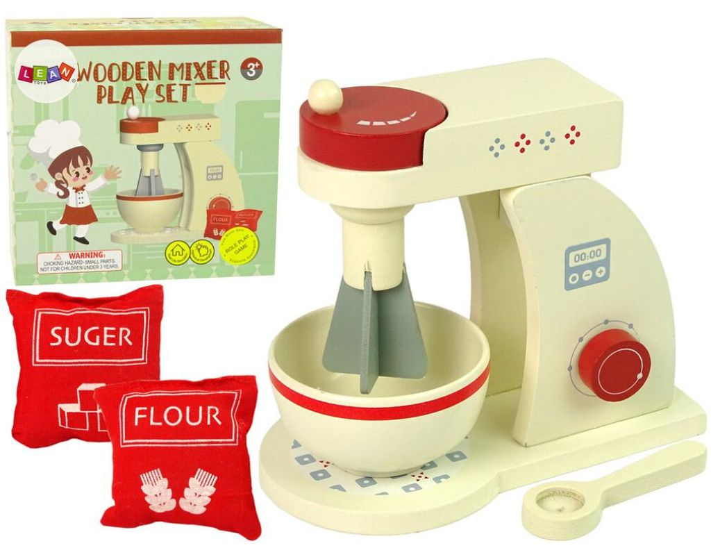 Lean Holzküchenroboter Mixer Küchenzubehör Kinder
