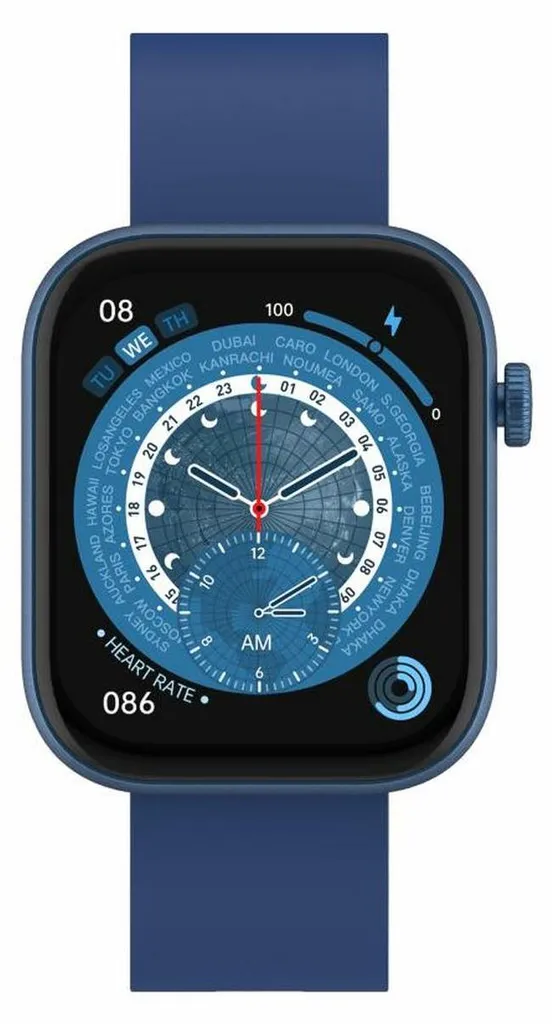Montre connectée AMOLED Denver SWC-185BU avec appels Bluetooth - 6