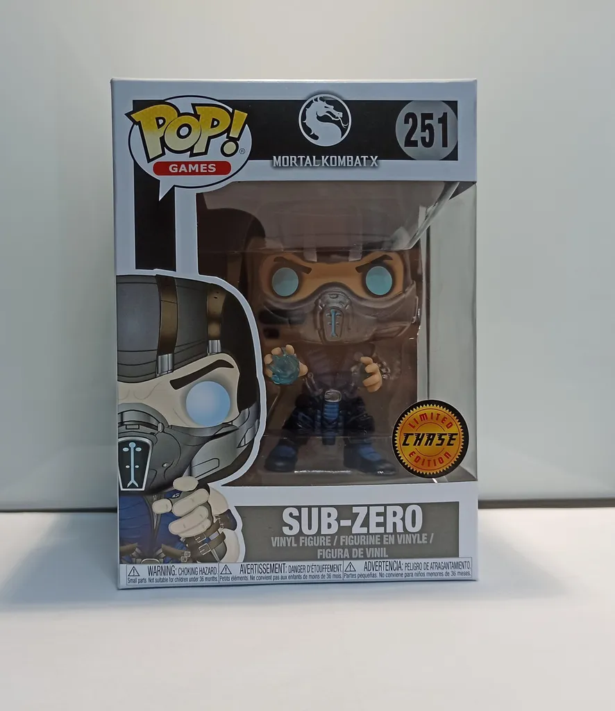 Figurine Pop Sub-Zero Mortal Kombat pour décoration de bureau