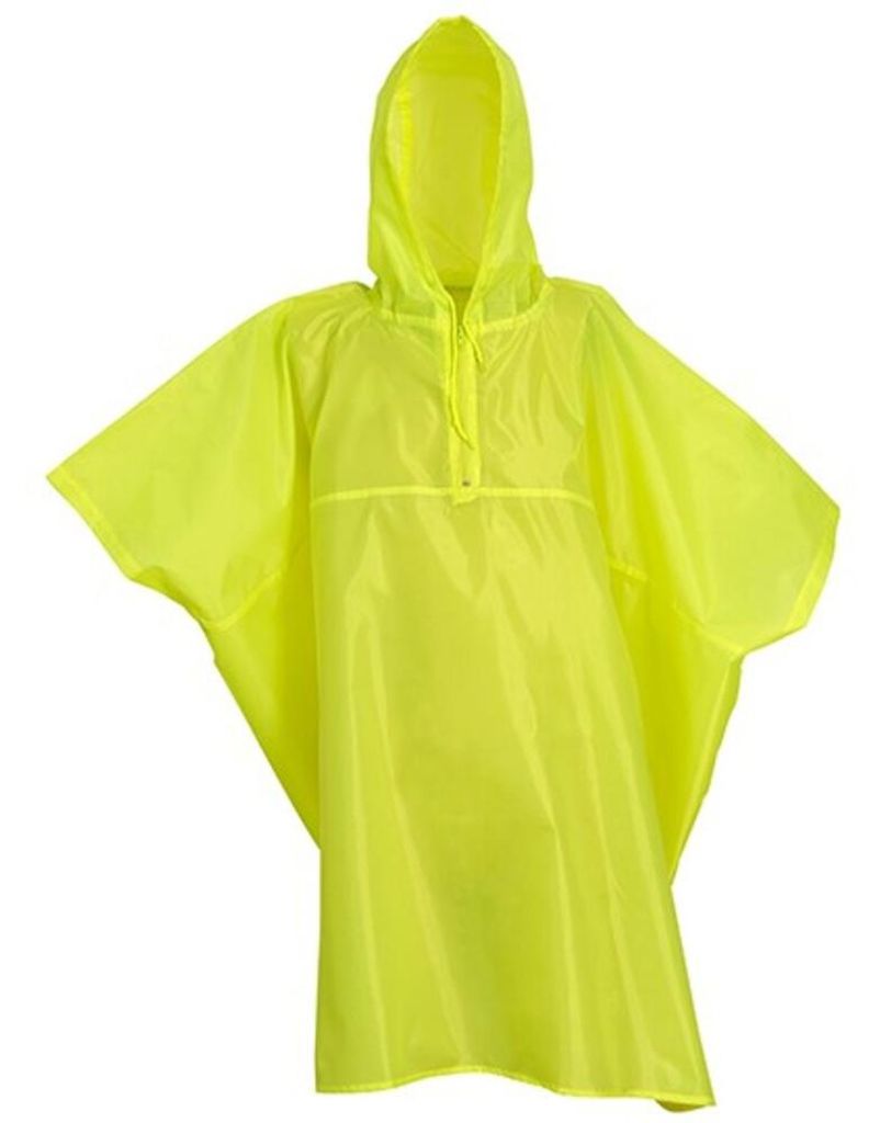 Yoko - "Promo" Regenponcho Signalkleidung für Herren/Damen Unisex LT5821 (Standardgröße) (Gelb)
