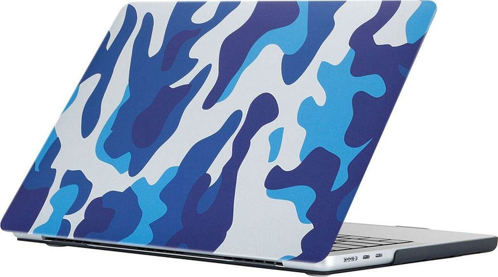 Mobigear Design MacBook Air 15 Zoll (2023-2026) Hardcase Hülle MacBook Case - Sea Camauflage - Model A2941 / A3114 / A3241 / A3448