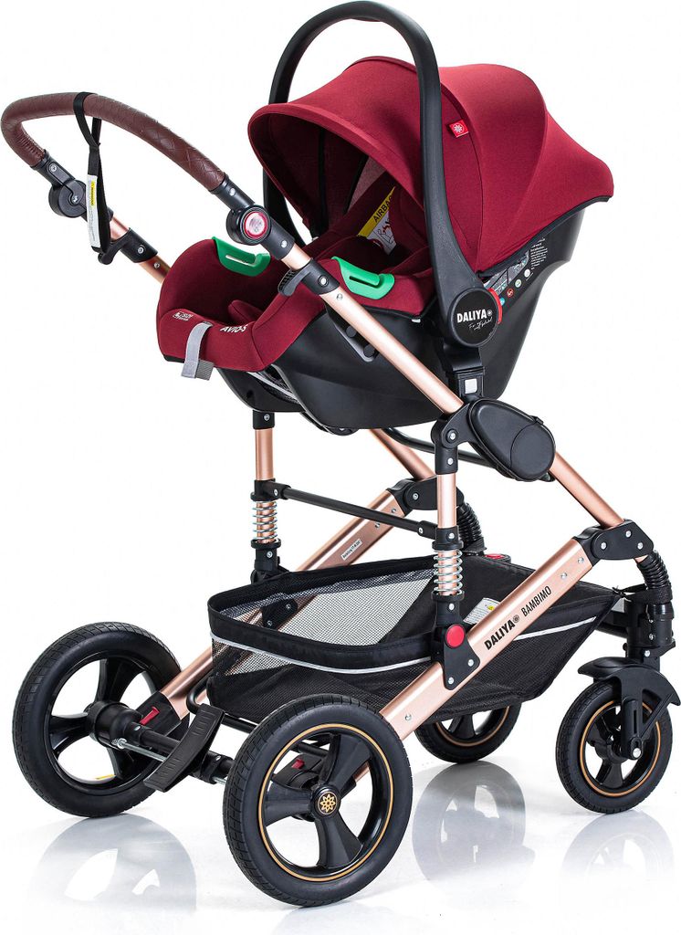 Daliya BAMBIMO 3in1 Kinderwagen mit i-Size Babyschale,