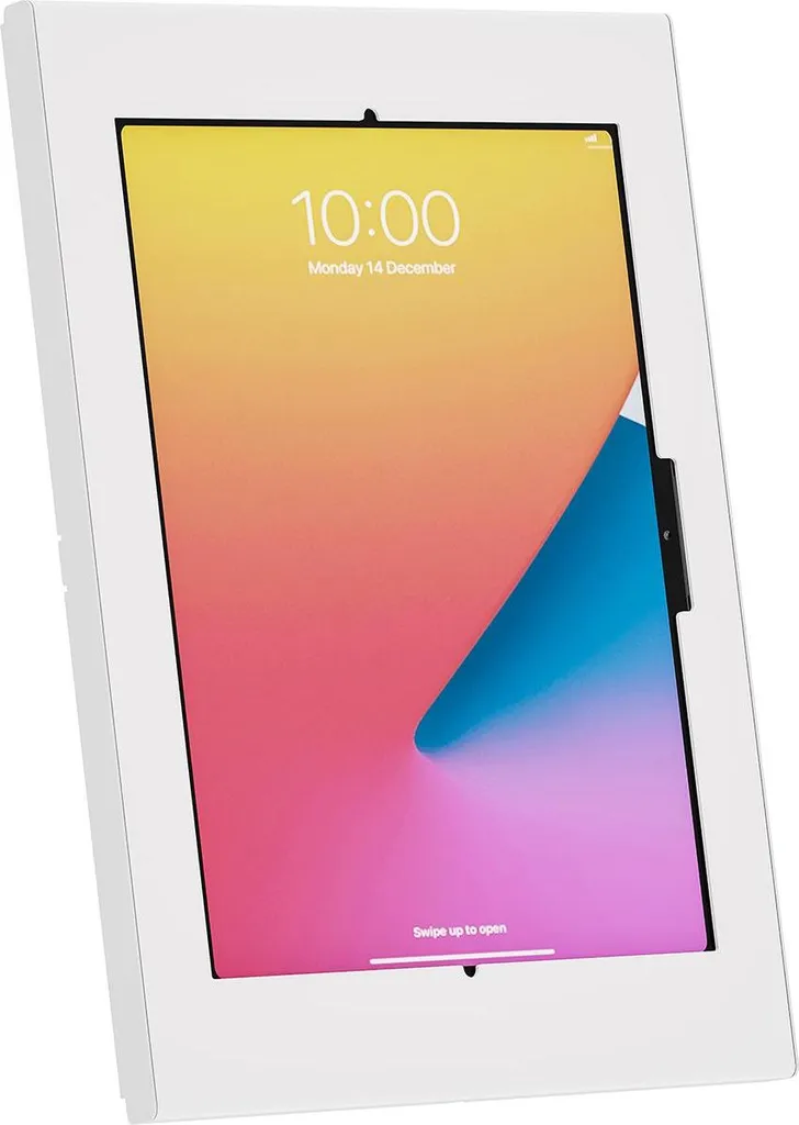 Support tablette 12.9-13'' blanc idéal pour télétravail Apple et Samsung