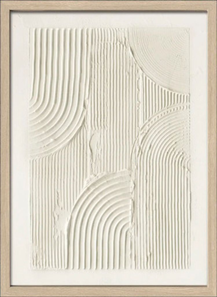 Leinwandbild Original gerahmt Arches III 53x73 cm