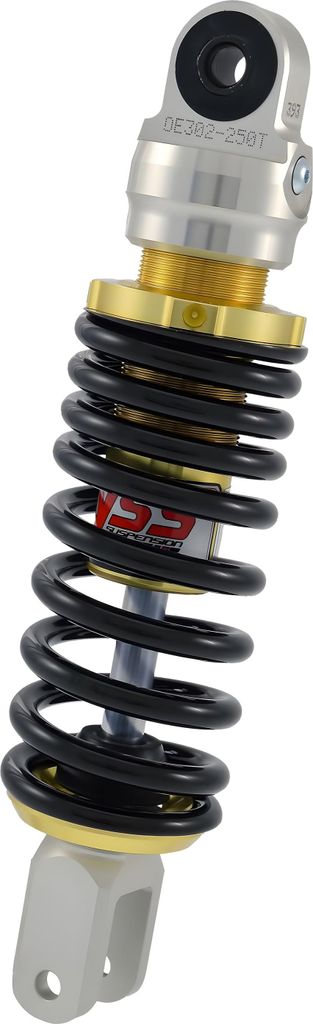 Federbein E302-Serie Mono hinten für 50er Roller passend für Aprilia, passend für Honda, Italjet, passend für Peugeot OE302-270T-01AL-38