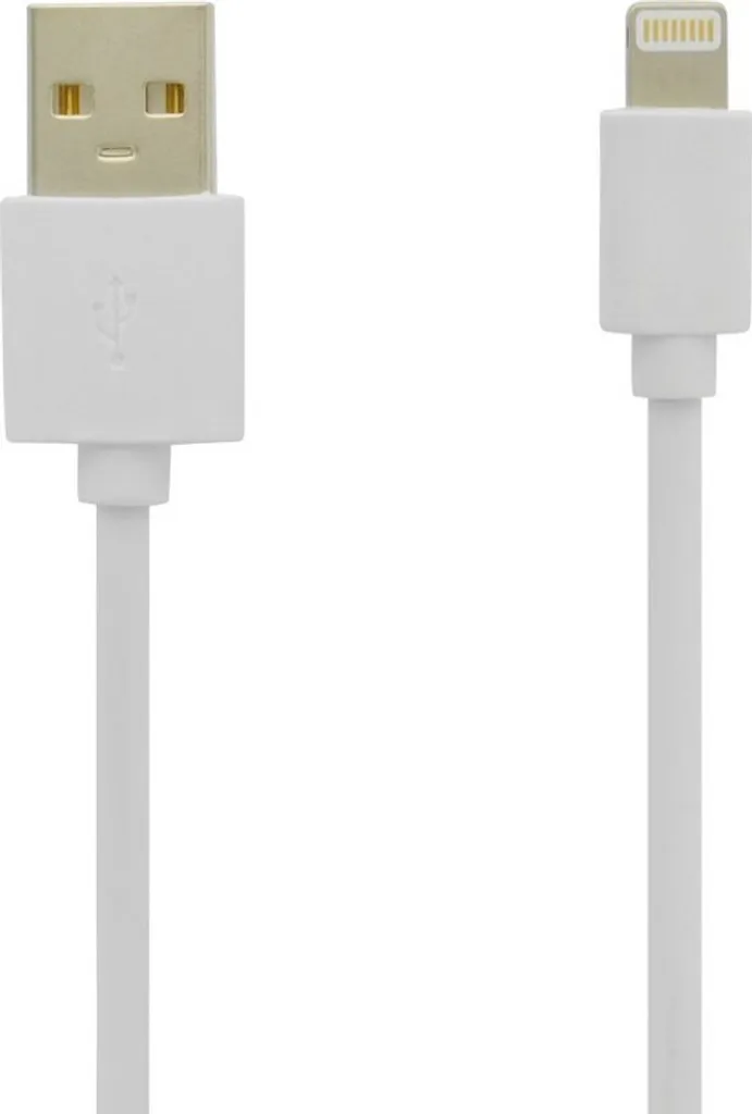 Câble de charge USB Lightning 1 mètre Blanc GNG-107 Grab 'n Go