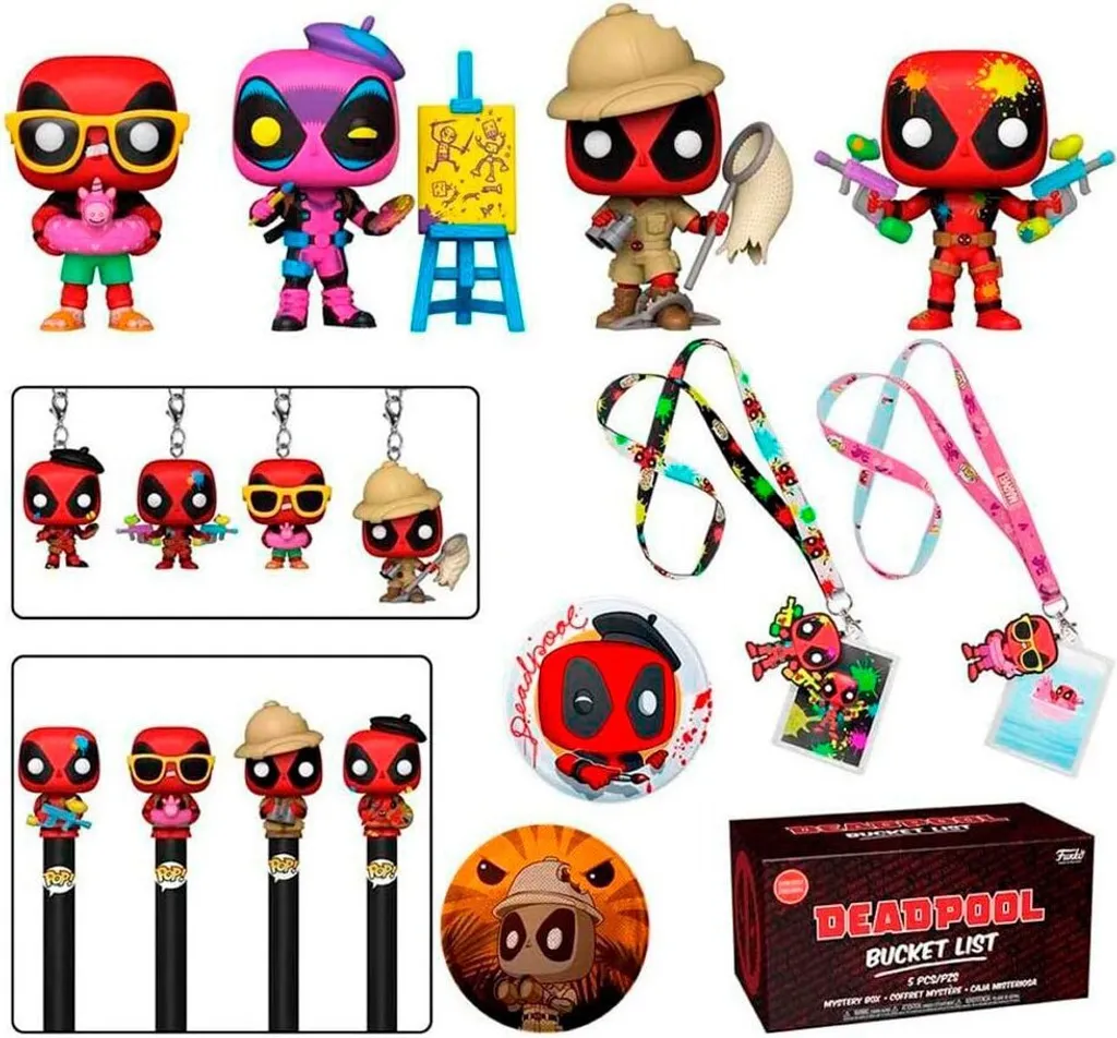 Complétez votre Collection Marvel avec le Kit Mystery Box Deadpool 2021