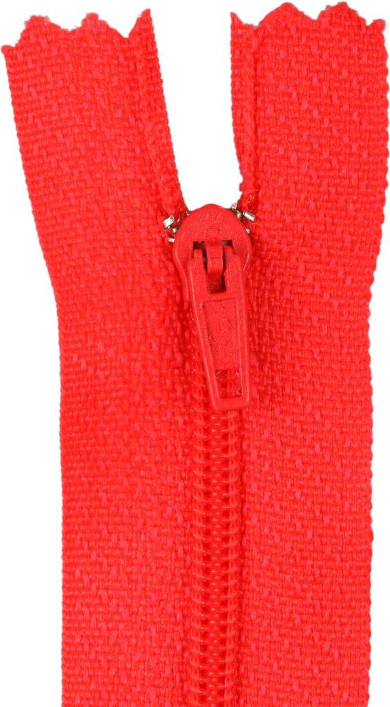 1 Reißverschluss spiral 20cm x 3mm unteilbar, Autolock, Farbauswahl, Farbe:336 firecraker neon