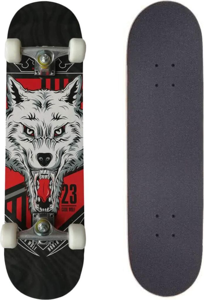 Skateboard MASTER Extreme Board, Lupo Immagine del prodotto 