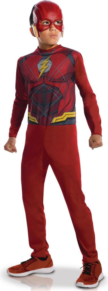 Costume da fumetto per bambini Flash licenza rosso - Immagine del prodotto 