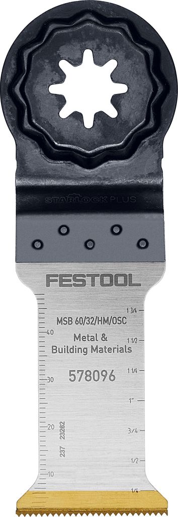Festool Carbide-Sägeblatt MSB 60/32/HM/OSC