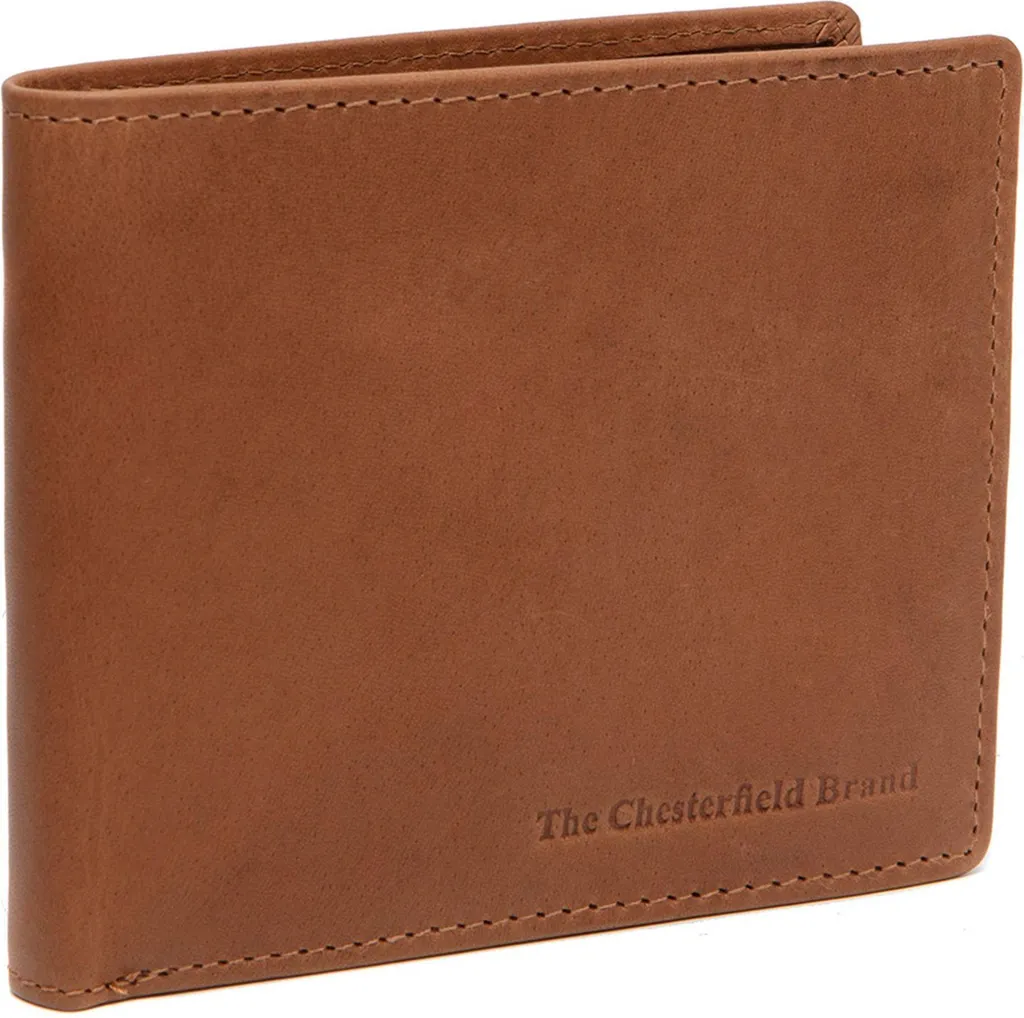 The Chesterfield Brand Pelle portafoglio Orleans Wallet Cognac marrone