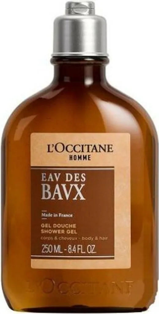 L'Occitane Eau des Baux - Gel Douche Homme au Cyprès et Encens 250ml