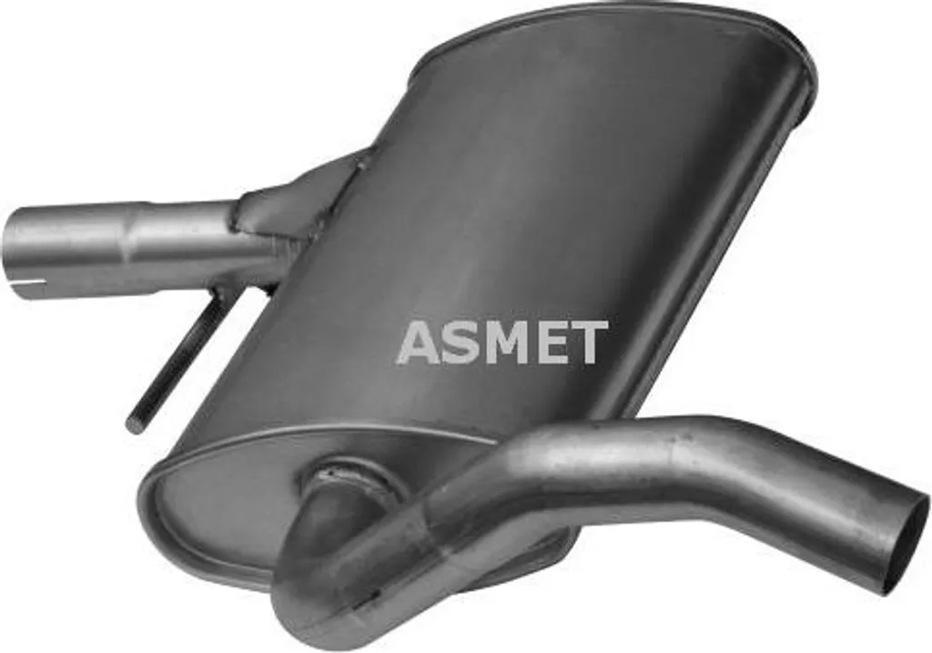 Pot d'échappement central pour VW Golf 3 et Vento série ASMET 3037