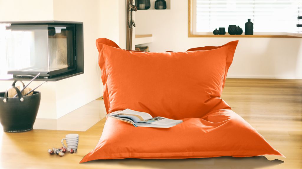 Sitzsack ca. 100 x 140 cm,  Orange Produktbild 