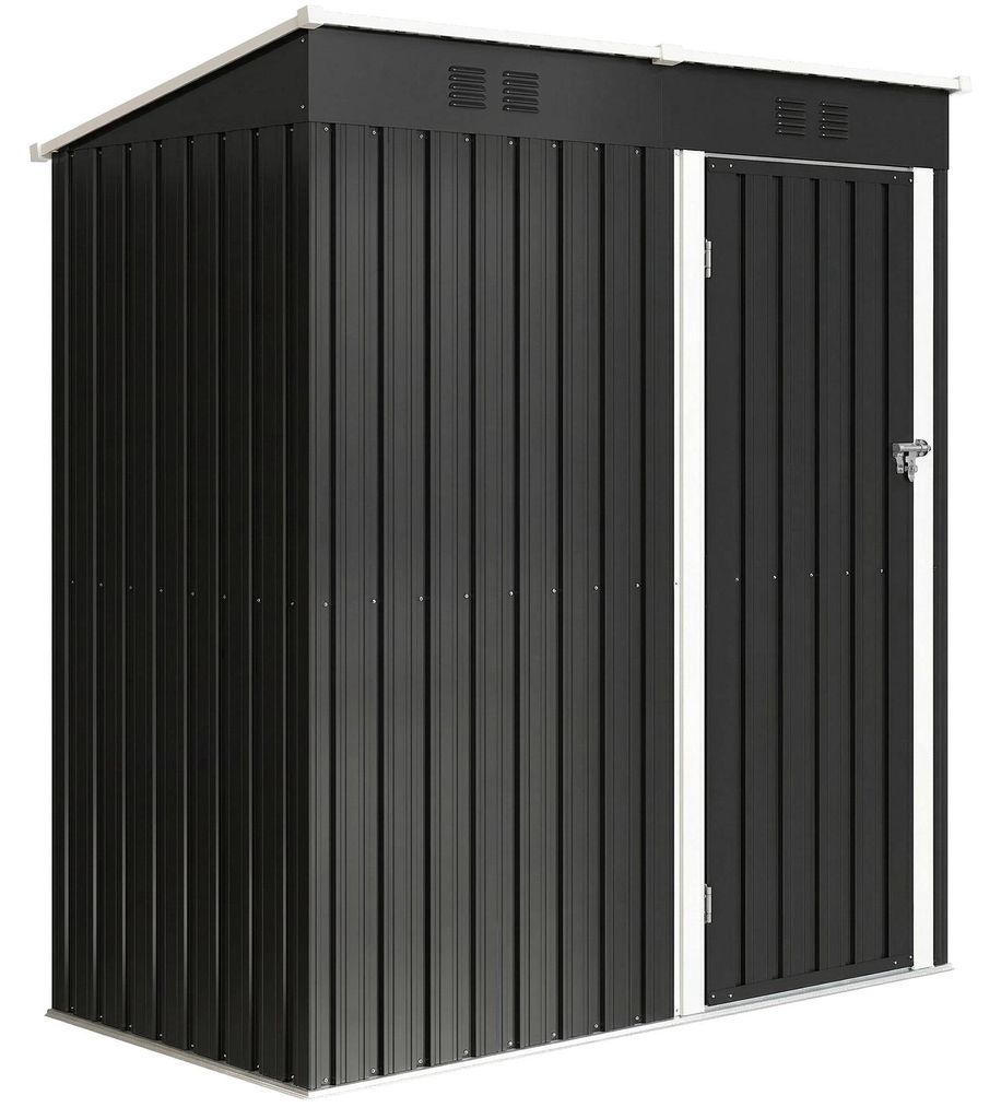 Metall-Gartenschuppen 1,37 m², abschließbar mit Belüftung