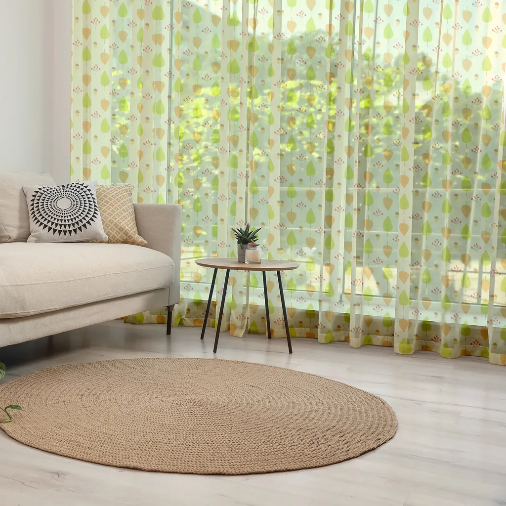 Arazzo Parete Autunnale ABAKUHAUS - Lavabile e Sicuro per Bambini - 3