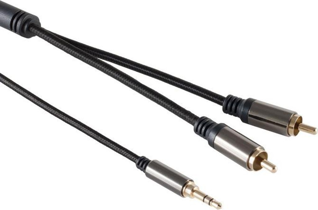 kabelbude.eu-Klinke/ Cinch Adapterkabel, 5,0m