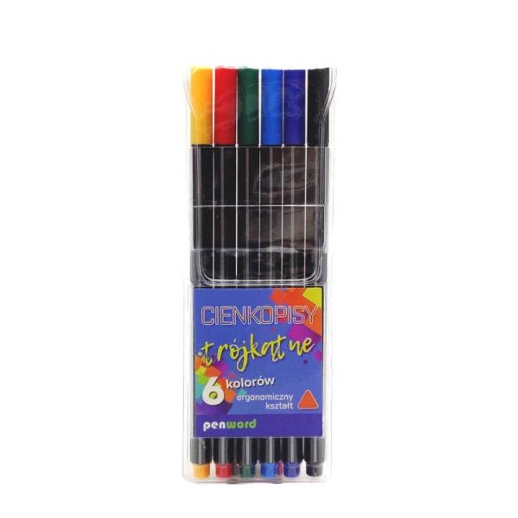 Dreieckiger Bleistift 6 Farben ZW288-6