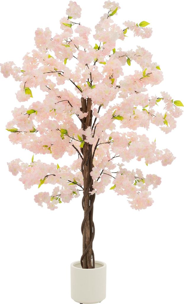 ML-Design Künstlicher Kirschblütenbaum 150 cm Rosa, Produktbild 