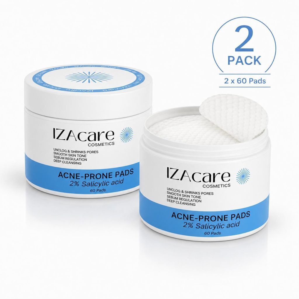 IZAcare tampóny proti akné, 60 čistiacich tampónov s 2 % Obrázok produktu 