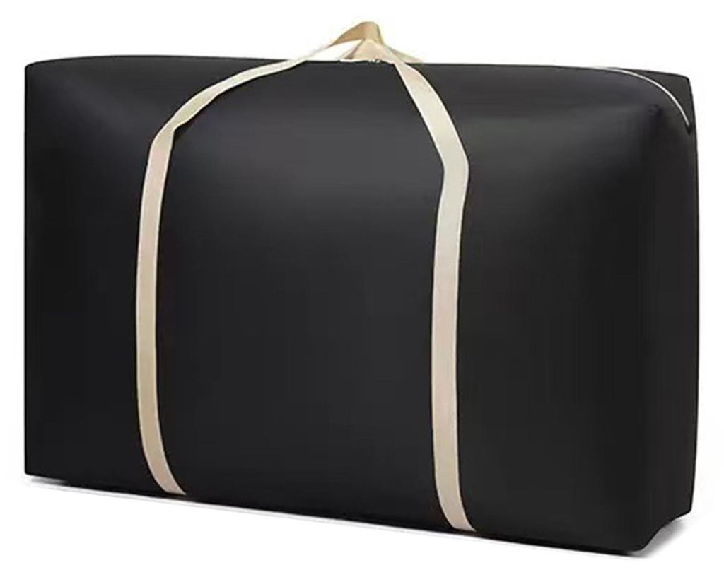 Große Aufbewahrungstasche mit leichtgängigen Doppelreißverschlüssen, verstärkten Griffen, wasserdichtem Vliesstoff und vielseitigem Aufbewahru...