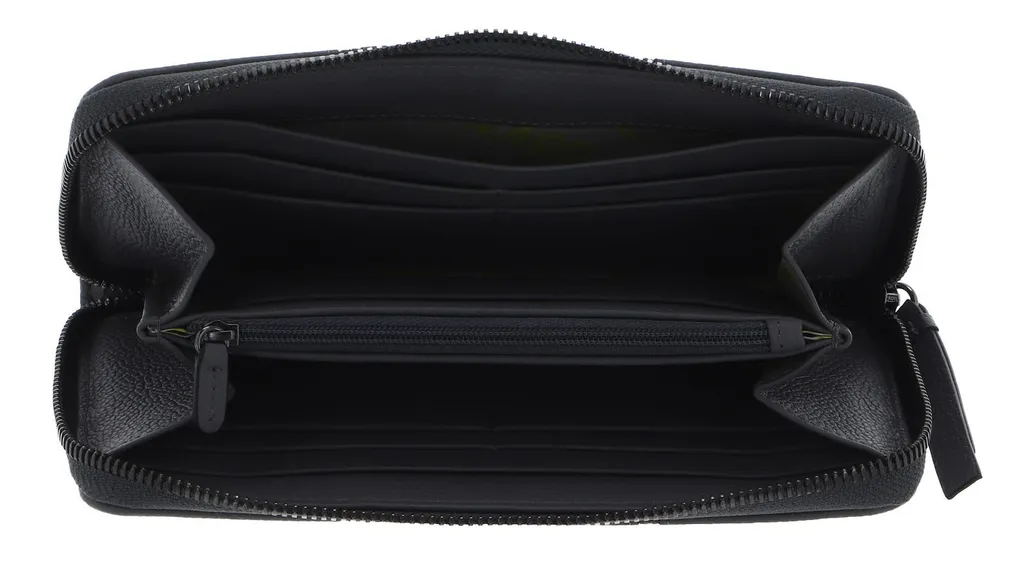 Portafoglio Picard OXO 1 Zip Around Rock Grigio in Vera Pelle - Offerta - 2
